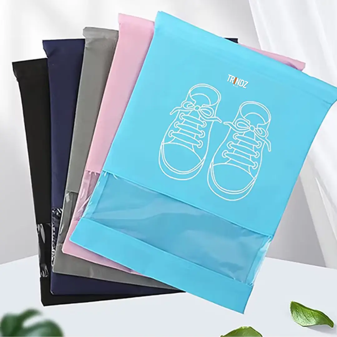 Shoe Storage Travel Bags NEW Convenient Non-Woven Drawstring Dust-proof Bag for Travel, Gym Trips, & Everyday Use! Fits Up To US-14 Men US-15.5 Women Shoes!