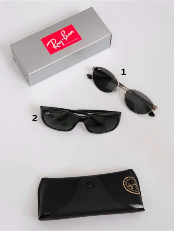 Ray-Ban Aviator Sunglasses for Men & Women, Classic Metal Frame, Polarized Fashion Eyewear