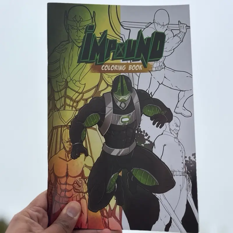 Impound Coloring Book - Color our universe