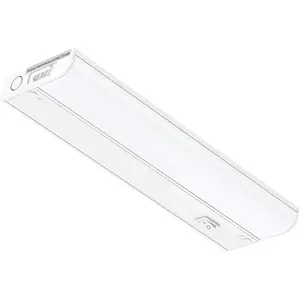 Inlight 12-inch Hardwired Only LED Under Cabinet Lighting, Daylight White(5000k), Dimmable, Matte White Finished, ETL Listed, IN-0201-11-WH-50
