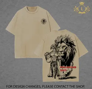 Escanor Seven Deadly Sins Anime Wash Tee , Vintage Washed Graphic Tee, Oversized Streetwear Fit, Unisex Casual Top, Gift for Anime Fans