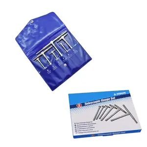 ALL-CARB 5/16 to 6 6 Pcs Telescopic Gauge Bore Gauge Telescoping Gage Set T Bore Hole Gauge Bore