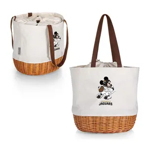NFL / Disney - Coronado Canvas and Willow Basket Tote
