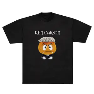 SML Tees "Ken Carson" T-Shirt Black Casual Cotton Tee