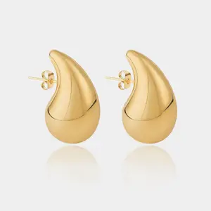 Dome Drop Earrings