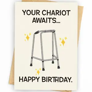 Funny Birthday Card for Men Women Family Anyone, Unique Birthday Decorations and Gifts, Humorous Greeting Card for Special Occasions, Funny Dad Card