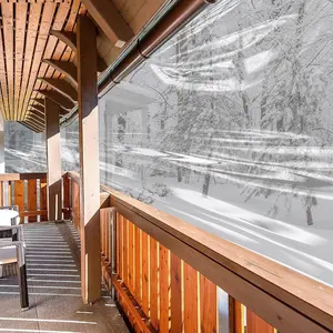 Transparent Waterproof Cloth, Flower Cultivation Insulation Plastic Tarpaulin, Balcony Outdoor Rainproof Tarpaulin Film