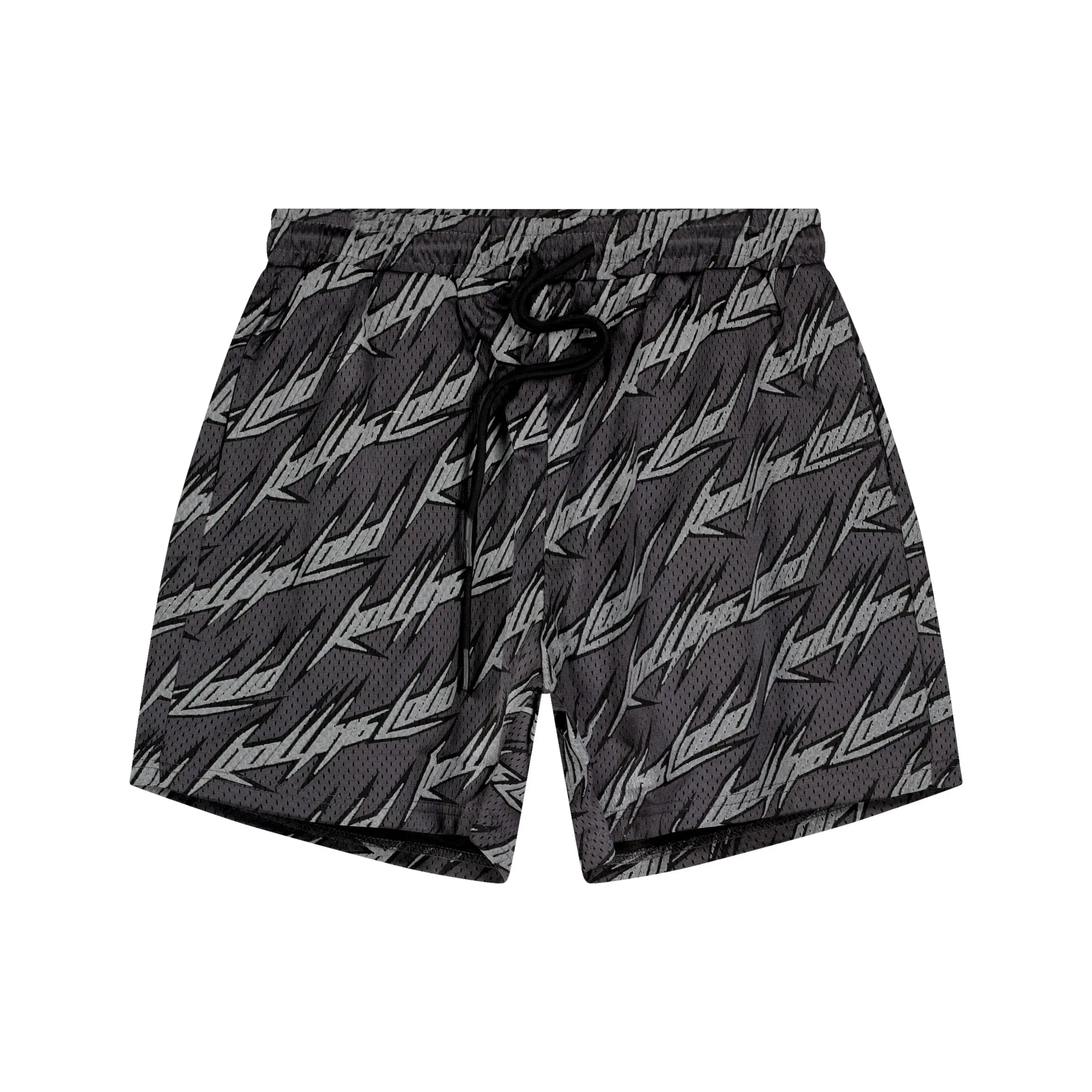 RL World Tour AOP Pointy Black Shorts