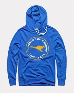 Retro UMKC Ro0os Center Court Hoodie, Game Day Ready Shirt, Gift for Basketball Fans, Trending Us Streetwear, Viral on Tiktok Menswear Long Sleeve Casual Pullover