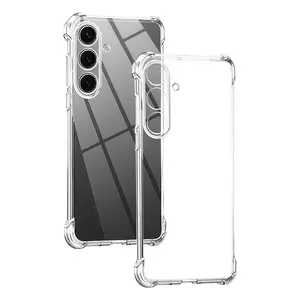 Transparent Shockproof Phone Case for Samsung Series, Military Grade Tpu Material, Air Cushion Design, Durable Protection