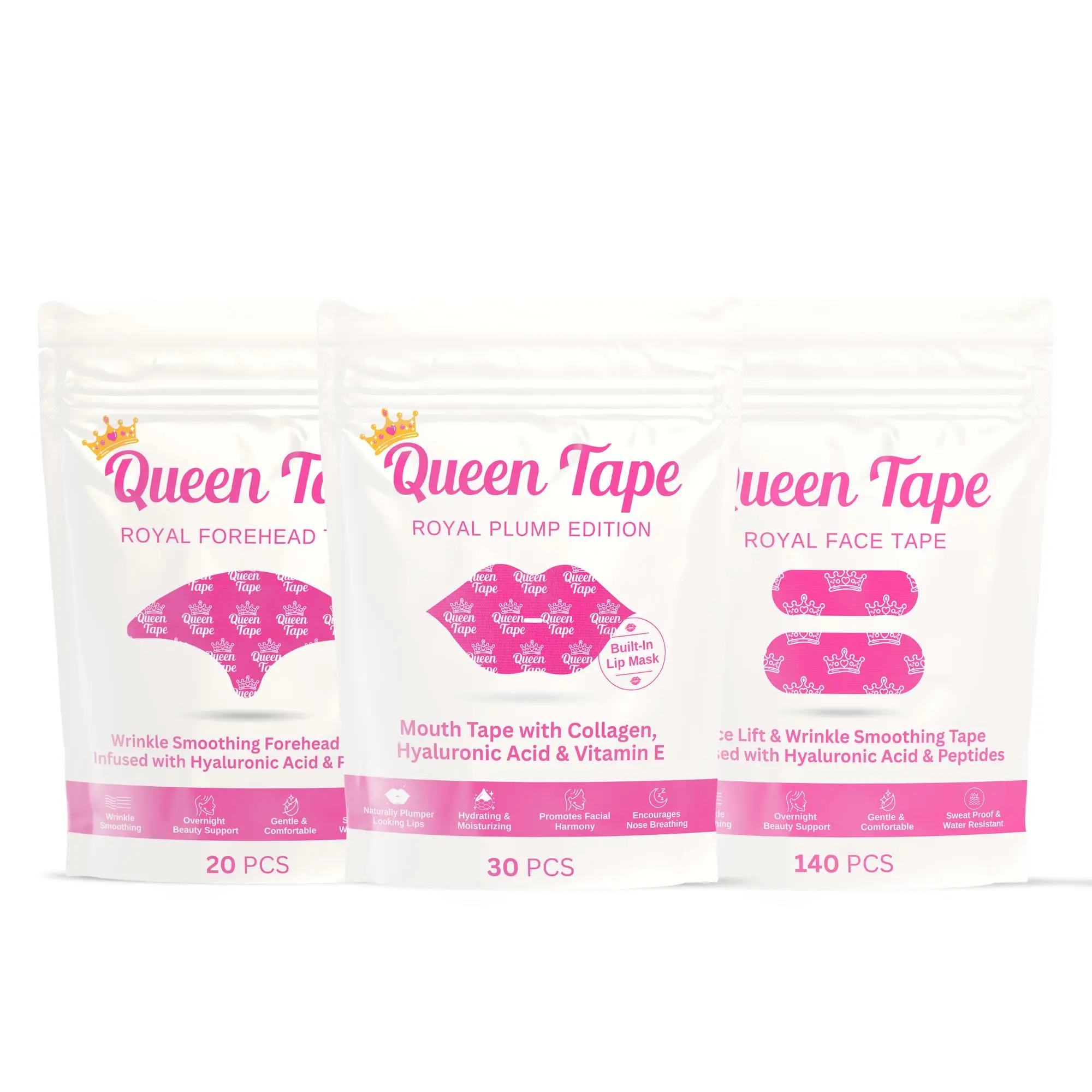 Mouth + Forehead + Face Tape