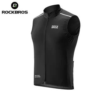 ROCKBROS Lightweight Windproof Breathable Technology Unisex Cycling Bike Riding Sports Jacket Vest