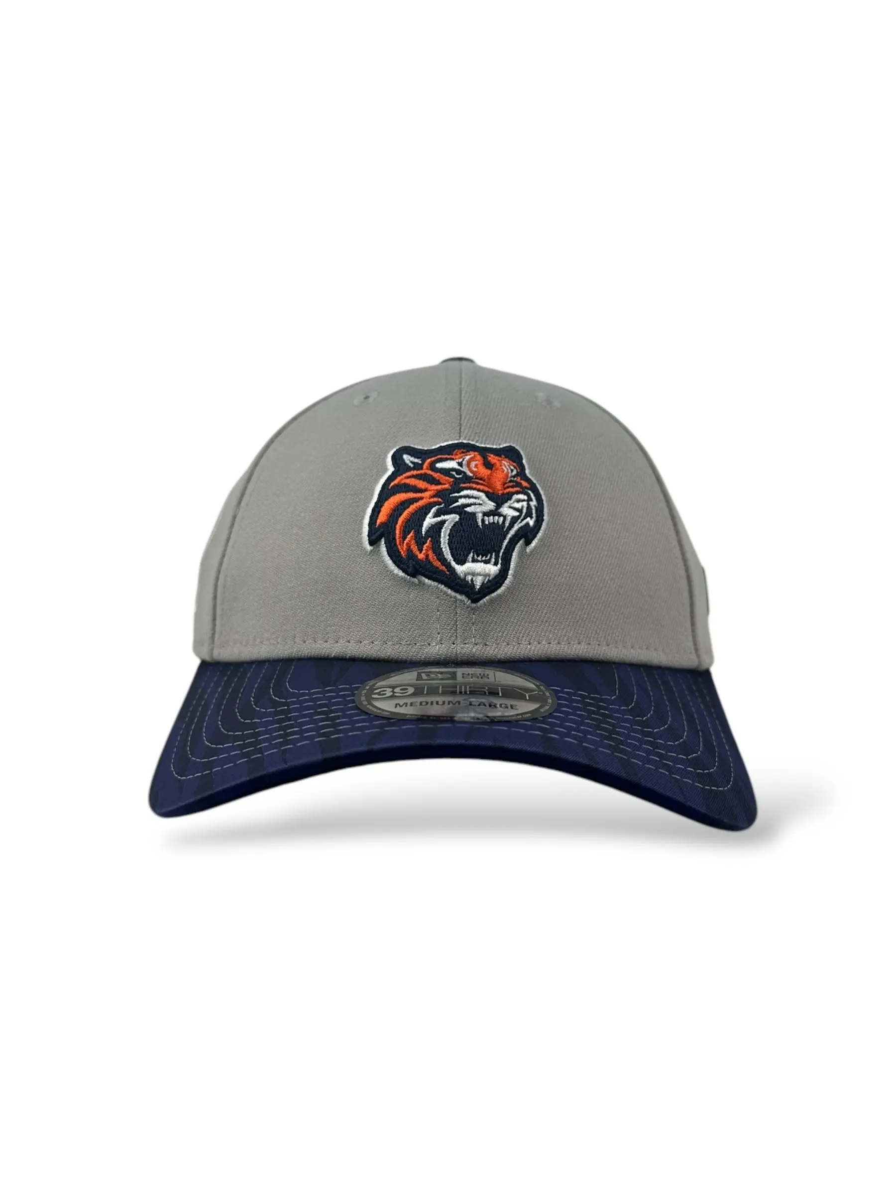39Thirty LMB Tigres de Quintana Roo 2025 Away Game Cap 70th Anniversary 2T Grey/Navy - Black UV