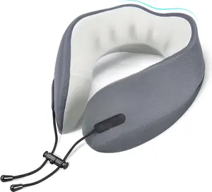 Travel  Pillow for While Sleeping on Airplane, Memory  Comfort Travel Pillow, Gently   Support Sleeping Rest, Airplane  and  Use (Large)