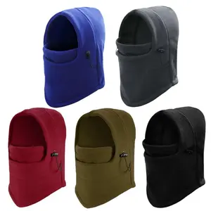 Comfortable Knitted Windproof Face Mask and Neck Gaiter, Lightweight Warm Helmet Hat for Winter Outdoors, Ideal for Skiing and Cold Weather