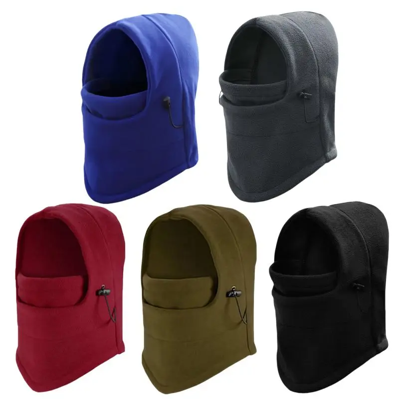 Comfortable Knitted Windproof Balaclava Face Mask and Neck Gaiter, Lightweight Warm Helmet Hat for Winter Outdoors, Ideal for Skiing and Cold Weather