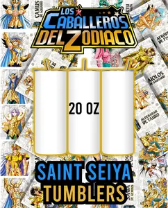 Caballeros del Zodiaco - Saint Seiya - 20 Oz Stainless Steel Tumbler