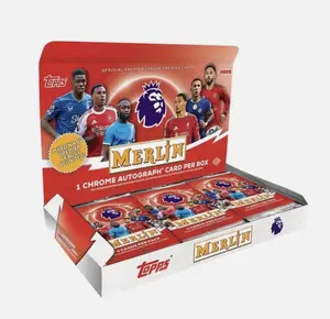 2026 Topps Merlin Premier League Soccer Hobby Box