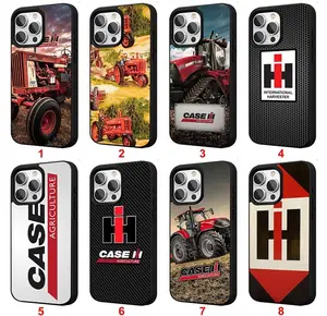 Case IH Phone Case, Farm Machine Phone Case Compatible with iPhone 17, 11, 12, 13, 14, 15,16 & Samsung S25,24,23,22