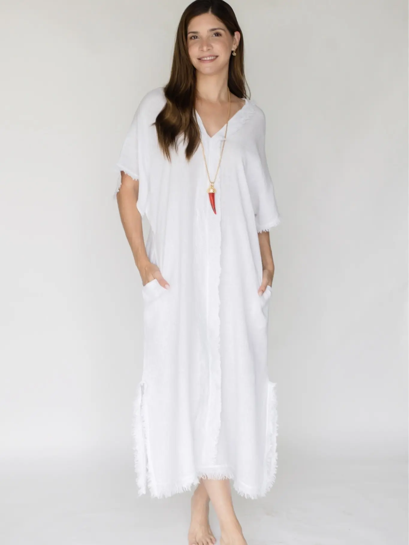 Linen dress alcides One Size XS-L