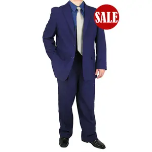 Stylish Men's Regular-Fit Suit Purple