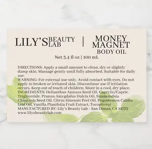 MONEY MAGNET BODY OIL