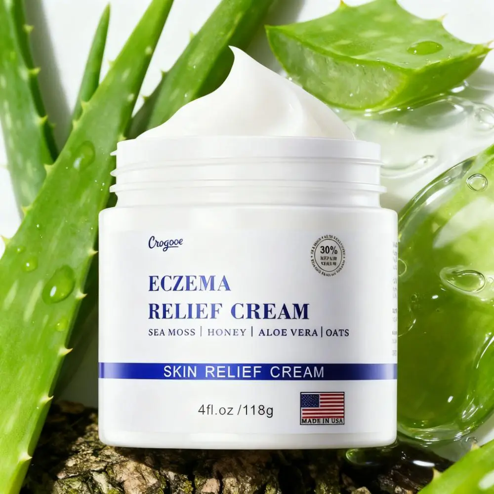 Fragrance-Free Eczema Cream for Daily Comfort - Non-Irritant Formula to Soothe Itchy, Dry Skin - Sensitive Skin Moisturizing Balm
