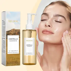 Centella Facial Care Combo Gentle Soothing Makeup Remover Oil Centella Cleanser Centella Serum Set for Sensitive Skin Daily Care