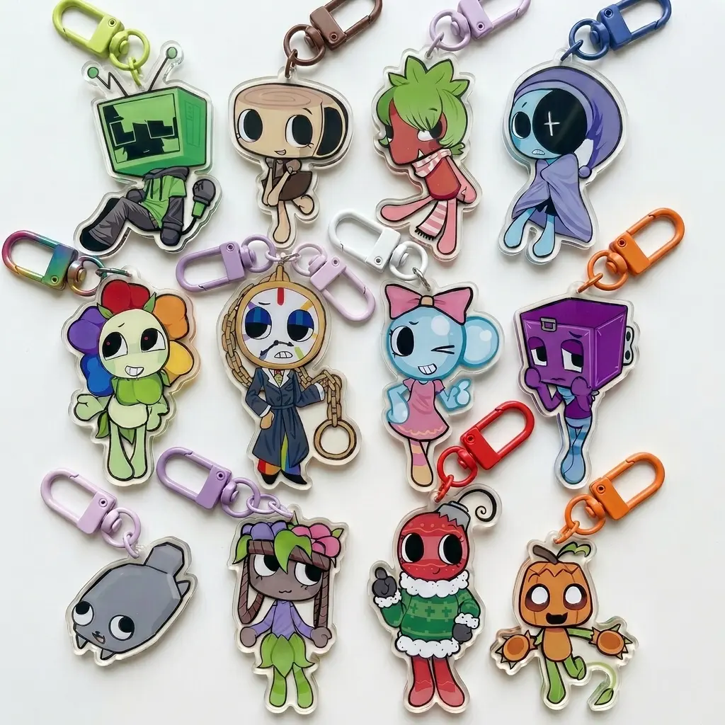 Dandy's World Keychain (Main Toons + Lethals + Starters)