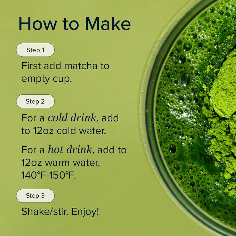 Pique Life Sun Goddess Matcha - Radiant Skin & Energy, Ceremonial Grade, Organic, Non-GMO, Vegan, Gluten Free, Hand-Harvested Spring Leaves (28 servings per carton, 56g total)