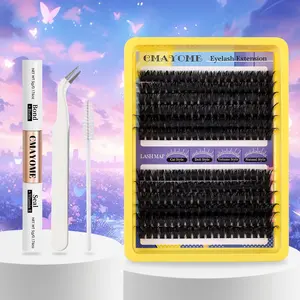 CMAYOME Classic DIY Lash Extension Kit | Natural & Waterproof | With Remover | Soft D Curl | 10-18mm Mix | Beginner-Friendly | Salon-Quality at Home | Must-Have | Multiple Styles Available 💕✨