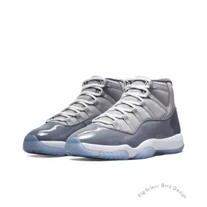 Retro Cool Gray 2021 Stylish, Comfortable, Slip-resistant, Durable, Versatile Basketball Shoes