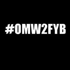 #OMW2FYB Funny DieCut Vinyl Window Decal Sticker Car Truck SUV JDM 8 inches wide.
