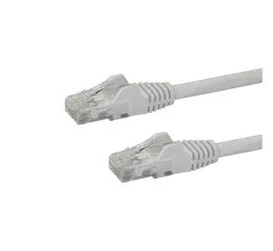 Startech N6PATCH9WH 9 ft. Cat6 Ethernet Patch Cable with Snagless, White