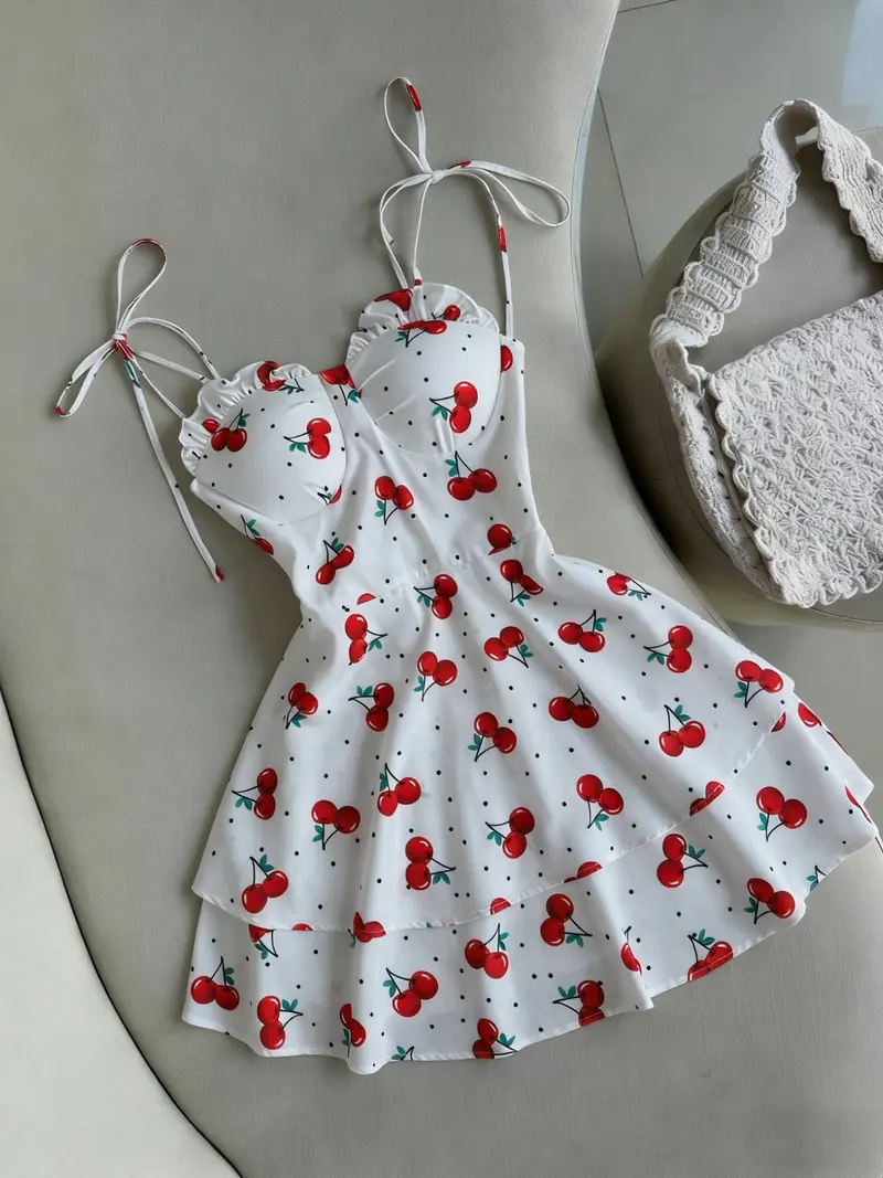 How to style red dress with white poka dots - TikTok Shop How to style red dress with white poka dots - TikTok Shop