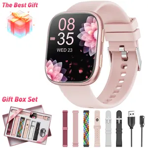 6-in-1 Multifunctional Smartwatch (Gift Box Edition), 1.83-inch touchscreen, Bluetooth calling support, IP67 water-resistant smartwatch, compatible with iOS and Android