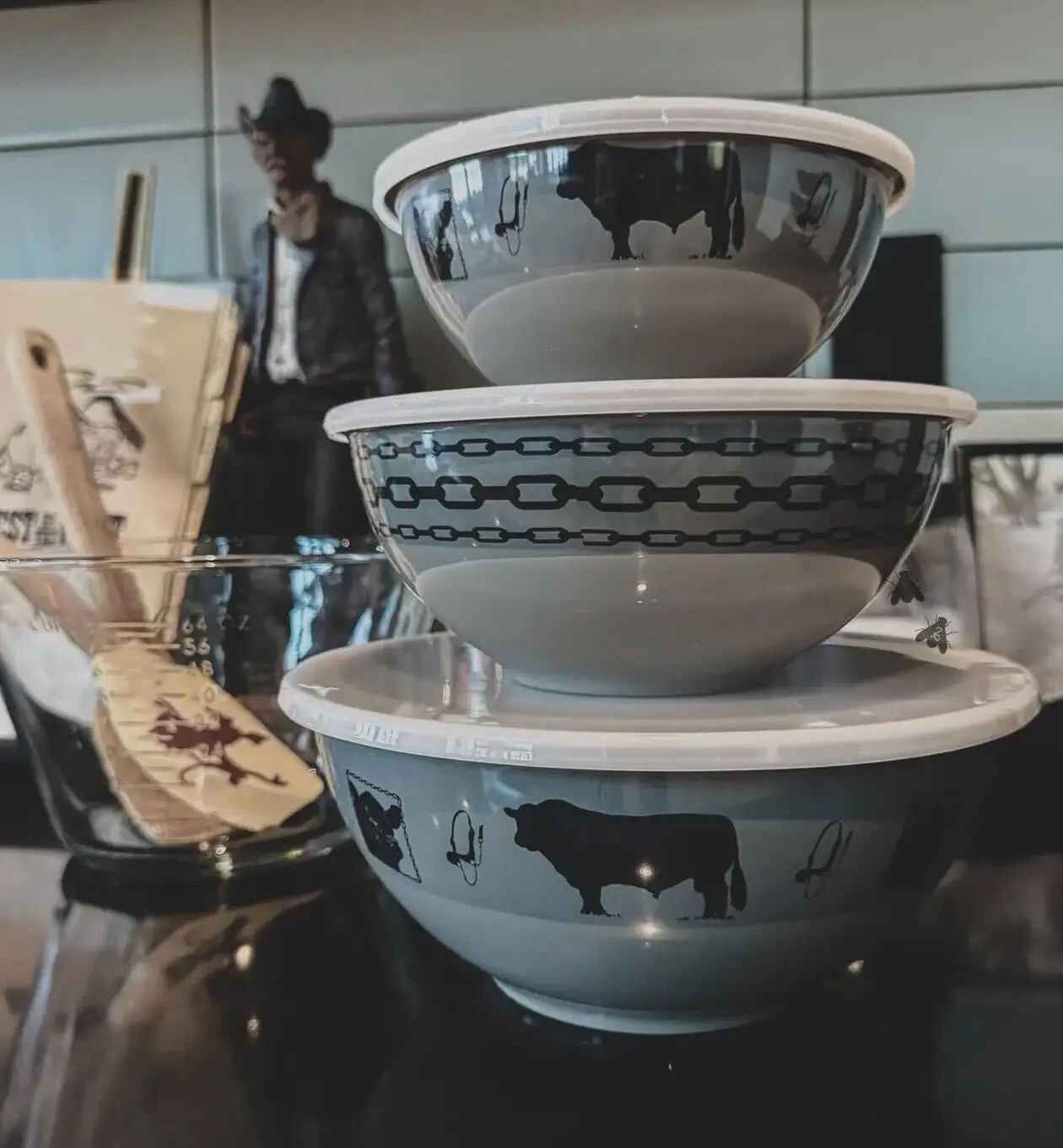 The Cattle Ranch Bowl Set