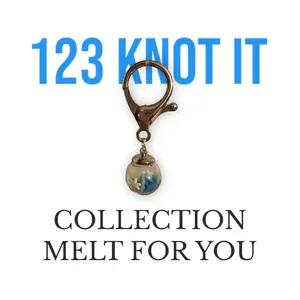 Melt for you stitch marker for crocheting