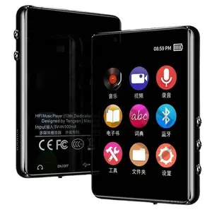 Touch Screen MP4 Bluetooth Student Music Player Mini Cute MP3 with Screen English Dictionary