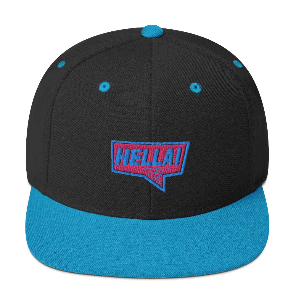 Hella Bubble Pink - Snapback Hat
