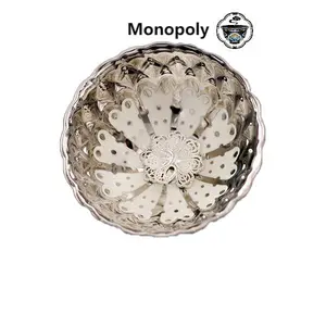 Silver color Filigree Peacock Jian Zhan | Handcrafted Luxury Tea Cup YSYGXQ0005