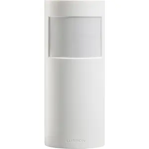 Lutron Radio Power Saver Wireless Occupancy Sensor, LRF2-OKLB-P-WH
