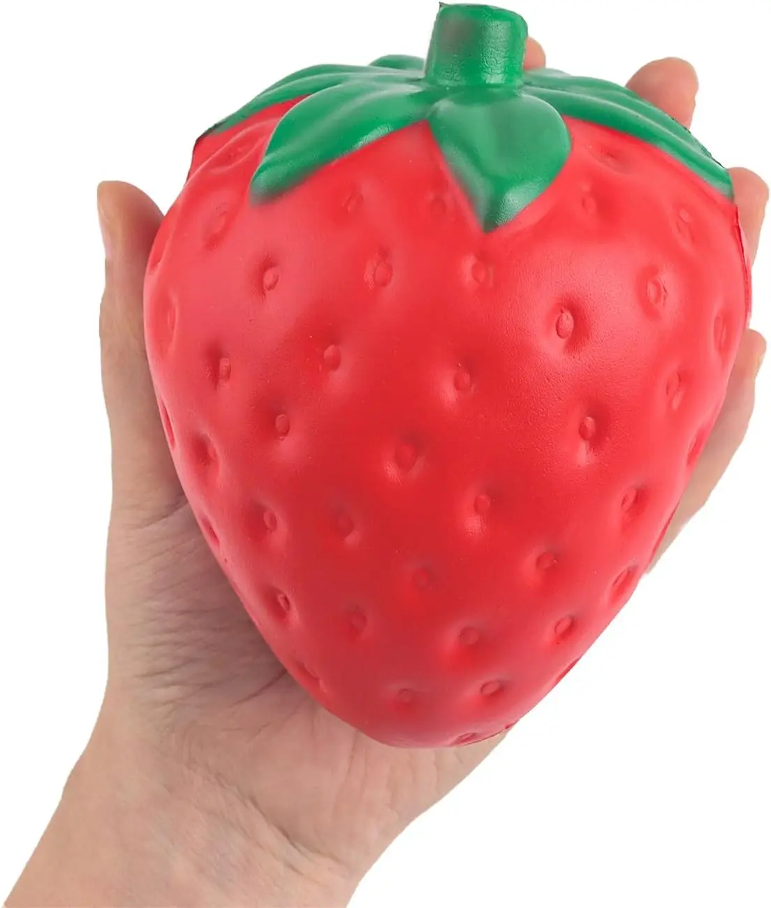 Shop jumbo strawberry squishies with a slow-rising, scented design. Soft kawaii squeeze toys for girls and boys, perfect for stress relief, sensory play, and gifts.