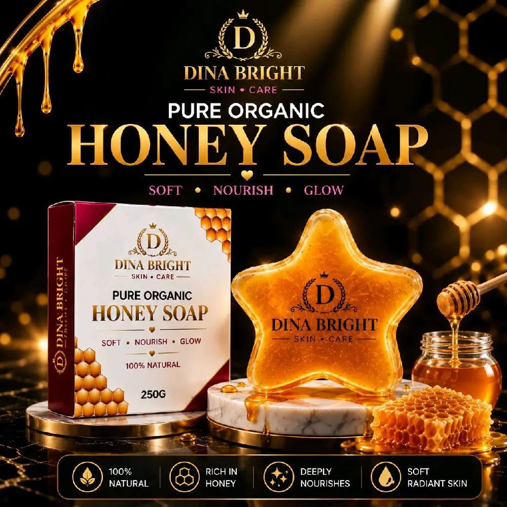 HONEY BRIGHTENING SOAP.