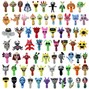 Multiple Characters Rhythm Box Plush Soft Stuffed Doll Holiday Gift Fans Collection Birthday Gift Holiday Gift Home Decor plushies dolls