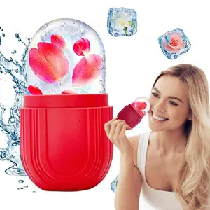 Summer Best Ice Block Massager for Face Eye Neck Relaxation Skin Care Reusable Silicone Ice Roller Good Share
