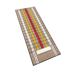 Baseball & Softball Dual Purpose Instructional Pitching Mat & Training Aid (3' X 7') - Perfect for Training and Instruction