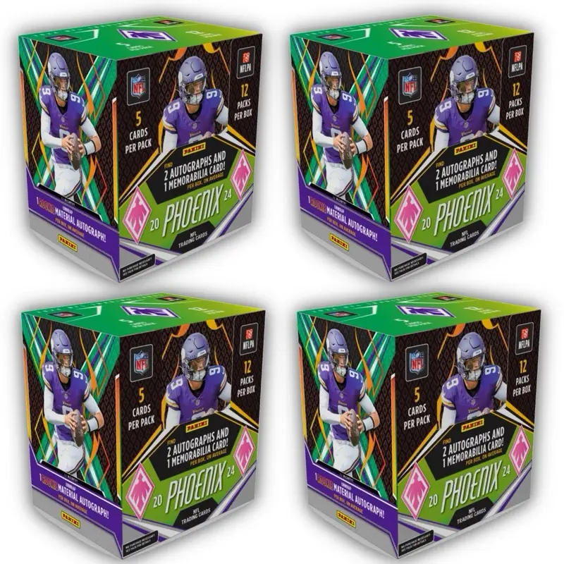 #2 Pick Your Team 2024 Panini Phoenix Hobby 4 Box Football Card Break