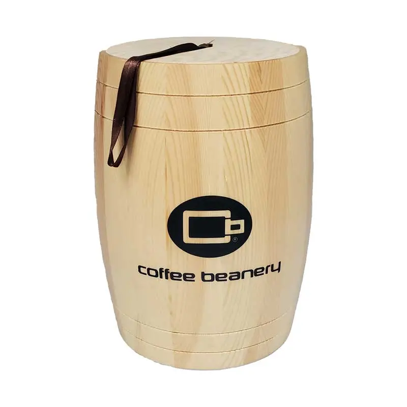 Coffee Beanery Barrel