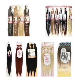 Pre stretch braiding hair